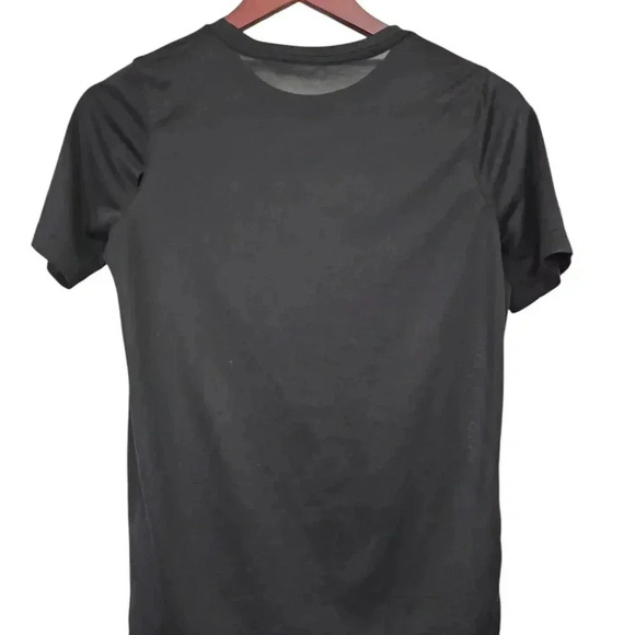 Nike Black Skater Logo Running Youth Tee Sz L - Picture 2 of 5
